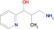 3-Amino-2-methyl-1-(pyridin-2-yl)propan-1-ol