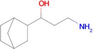 3-Amino-1-(bicyclo[2.2.1]heptan-2-yl)propan-1-ol