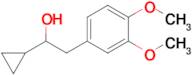 1-Cyclopropyl-2-(3,4-dimethoxyphenyl)ethan-1-ol