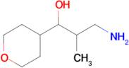 3-Amino-2-methyl-1-(tetrahydro-2h-pyran-4-yl)propan-1-ol