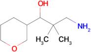 3-Amino-2,2-dimethyl-1-(tetrahydro-2h-pyran-3-yl)propan-1-ol