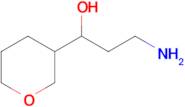 3-Amino-1-(tetrahydro-2h-pyran-3-yl)propan-1-ol