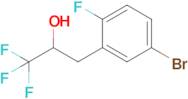 3-(5-Bromo-2-fluorophenyl)-1,1,1-trifluoropropan-2-ol