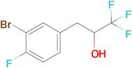 3-(3-Bromo-4-fluorophenyl)-1,1,1-trifluoropropan-2-ol