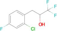 3-(2-Chloro-4-fluorophenyl)-1,1,1-trifluoropropan-2-ol