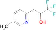 1,1,1-Trifluoro-3-(5-methylpyridin-2-yl)propan-2-ol