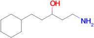 1-Amino-5-cyclohexylpentan-3-ol