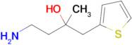 4-Amino-2-methyl-1-(thiophen-2-yl)butan-2-ol