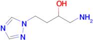 1-Amino-4-(1h-1,2,4-triazol-1-yl)butan-2-ol