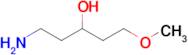 1-Amino-5-methoxypentan-3-ol