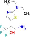 3-Amino-2-(2-(diethylamino)thiazol-5-yl)-1,1,1-trifluoropropan-2-ol