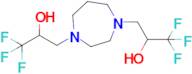 3,3'-(1,4-Diazepane-1,4-diyl)bis(1,1,1-trifluoropropan-2-ol)