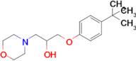 1-(4-(Tert-butyl)phenoxy)-3-morpholinopropan-2-ol