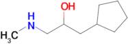 1-Cyclopentyl-3-(methylamino)propan-2-ol