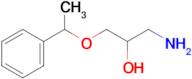 1-Amino-3-(1-phenylethoxy)propan-2-ol