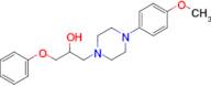 1-(4-(4-Methoxyphenyl)piperazin-1-yl)-3-phenoxypropan-2-ol