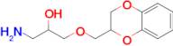 1-Amino-3-((2,3-dihydrobenzo[b][1,4]dioxin-2-yl)methoxy)propan-2-ol