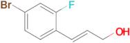 (e)-3-(4-Bromo-2-fluorophenyl)prop-2-en-1-ol