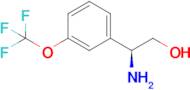 (s)-2-Amino-2-(3-(trifluoromethoxy)phenyl)ethan-1-ol