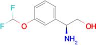 (s)-2-Amino-2-(3-(difluoromethoxy)phenyl)ethan-1-ol