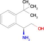 (s)-2-Amino-2-(2-(tert-butyl)phenyl)ethan-1-ol