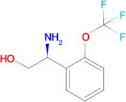 (s)-2-Amino-2-(2-(trifluoromethoxy)phenyl)ethan-1-ol