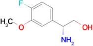 (r)-2-Amino-2-(4-fluoro-3-methoxyphenyl)ethan-1-ol