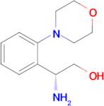 (r)-2-Amino-2-(2-morpholinophenyl)ethan-1-ol