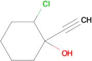 2-Chloro-1-ethynylcyclohexan-1-ol