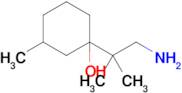 1-(1-Amino-2-methylpropan-2-yl)-3-methylcyclohexan-1-ol