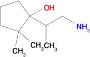 1-(1-Aminopropan-2-yl)-2,2-dimethylcyclopentan-1-ol