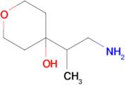 4-(1-Aminopropan-2-yl)tetrahydro-2h-pyran-4-ol