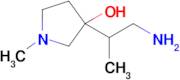 3-(1-Aminopropan-2-yl)-1-methylpyrrolidin-3-ol