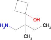 1-(1-Amino-2-methylbutan-2-yl)cyclobutan-1-ol