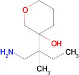 3-(1-Amino-2-methylbutan-2-yl)tetrahydro-2h-pyran-3-ol