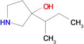 3-(Sec-butyl)pyrrolidin-3-ol