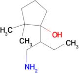 1-(1-Aminobutan-2-yl)-2,2-dimethylcyclopentan-1-ol