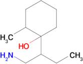 1-(1-Aminobutan-2-yl)-2-methylcyclohexan-1-ol