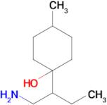 1-(1-Aminobutan-2-yl)-4-methylcyclohexan-1-ol