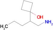 1-(1-Aminopentan-2-yl)cyclobutan-1-ol