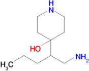 4-(1-Aminopentan-2-yl)piperidin-4-ol