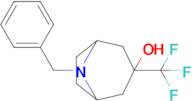 8-Benzyl-3-(trifluoromethyl)-8-azabicyclo[3.2.1]octan-3-ol