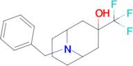 9-Benzyl-3-(trifluoromethyl)-9-azabicyclo[3.3.1]nonan-3-ol