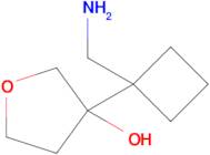 3-(1-(Aminomethyl)cyclobutyl)tetrahydrofuran-3-ol