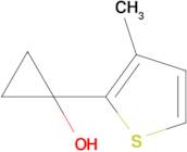 1-(3-Methylthiophen-2-yl)cyclopropan-1-ol