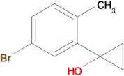 1-(5-Bromo-2-methylphenyl)cyclopropan-1-ol