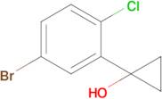 1-(5-Bromo-2-chlorophenyl)cyclopropan-1-ol