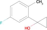 1-(5-Fluoro-2-methylphenyl)cyclopropan-1-ol