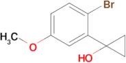 1-(2-Bromo-5-methoxyphenyl)cyclopropan-1-ol