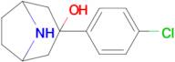 3-(4-Chlorophenyl)-8-azabicyclo[3.2.1]octan-3-ol